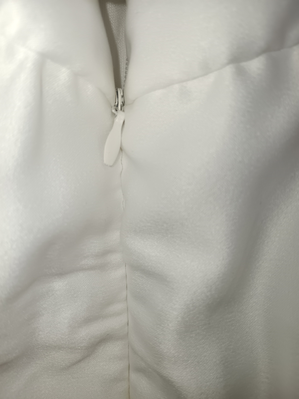 White Women's A-Line Dress - Picture 6 of 7